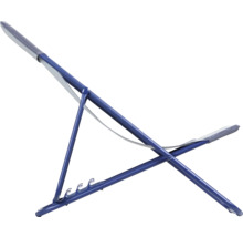 Chaise de plage avec dossier réglable
