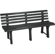 Banc de jardin en plastique