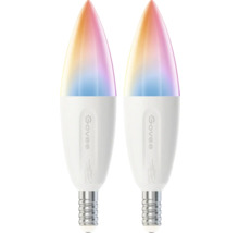 Zwei Govee Smart Glühbirnen mit E14 Fassung