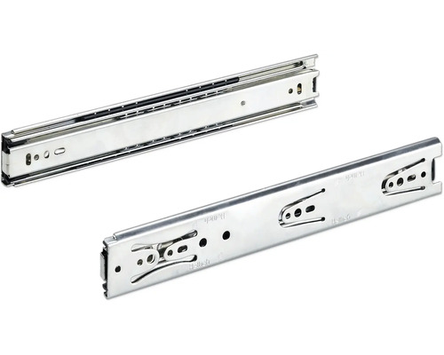 Glissières de tiroir à extension complète en métal