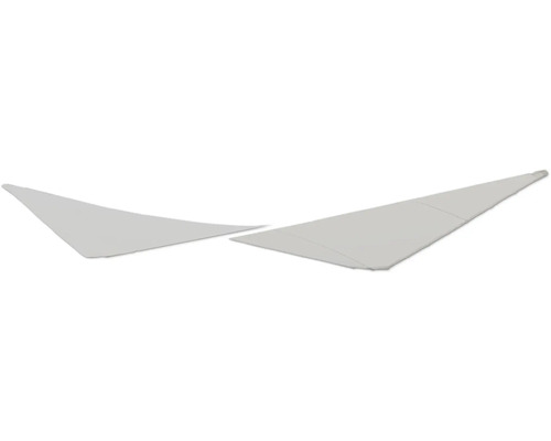 Deux pales de ventilateur de plafond blanches