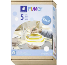 Fimo Air Basic, 5-teilig, lufttrocknende Modelliermasse