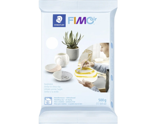 Pâte à modeler Fimo Air, paquet de 500 grammes