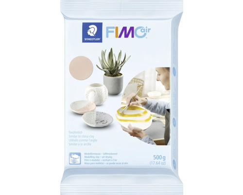 Fimo Air Modelliermasse, lufttrocknend, 500 Gramm Packung