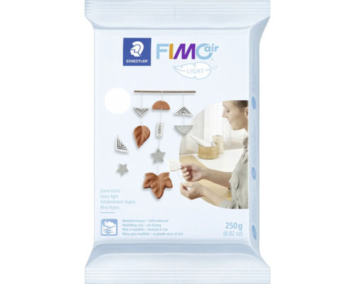 Pâte à modeler Fimo Air Light, séchage à l'air, 250 grammes