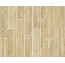 Sol avec des carreaux imitation bois