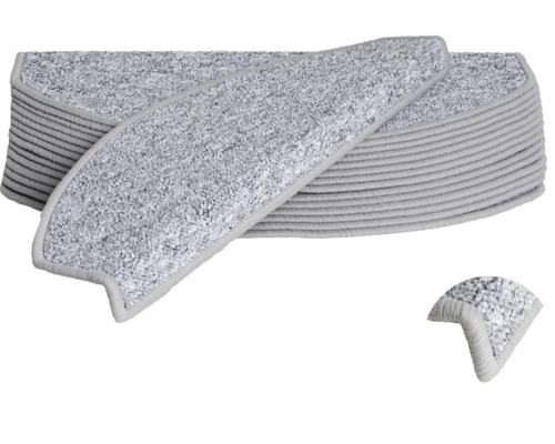 Marches d'escalier en textile empilées