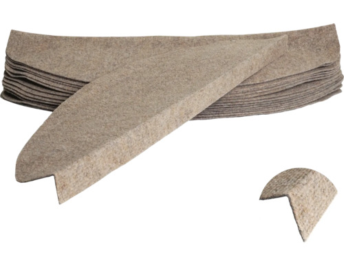 Ecke aus Filz als Kantenschutz