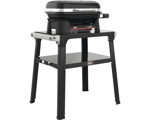 Weber Lumin barbecue électrique sur chariot de grill avec espace de rangement