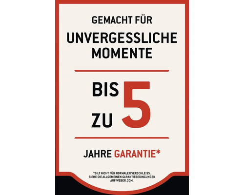 Jusqu'à 5 ans de garantie