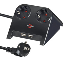 Multiprise Brennenstuhl avec ports USB et fiche secteur