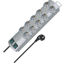 Bloc multiprise avec dix prises et interrupteur