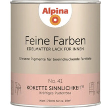 Alpina Feine Farben Lackdose für Innenräume, Farbton Kokette Sinnlichkeit, 750 ml