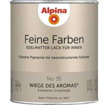 Alpina Feine Farben Lackdose, edelmatter Lack für Innen, 750 ml