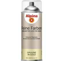 Alpina peinture aérosol couleurs fines opulence en or, mat, 400 ml