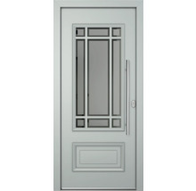 Tür mit Glaseinsatz und Griff