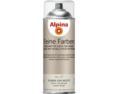 Alpina Feine Farben Lackspraydose mit 400 ml Inhalt für Innenräume
