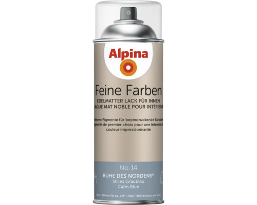 Alpina Feine Farben Laque en aérosol Calme du Nord, bombe de 400 ml
