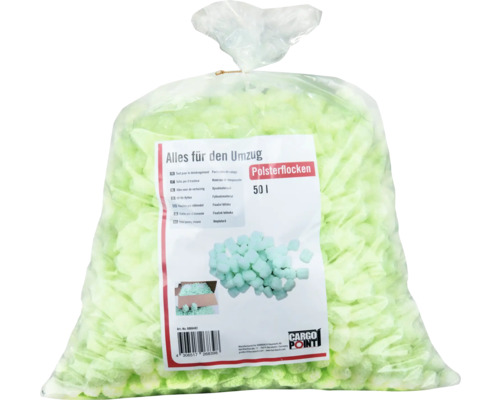 Sac de flocons de rembourrage 50 litres pour le déménagement