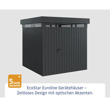 Abri de jardin EcoStar Euroline avec cinq ans de garantie