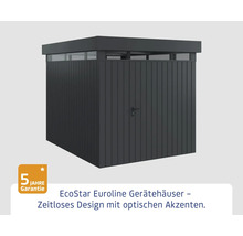 EcoStar Euroline Gerätehaus mit fünf Jahren Garantie