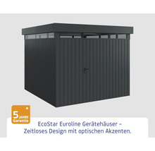 EcoStar Euroline Gerätehaus mit Tür und Oberlicht