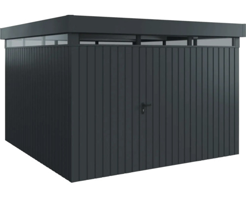 Gartenhaus Hörmann EcoStar 325 x 325 cm RAL 7016 anthrazit Metall Gerätehaus mit Tür