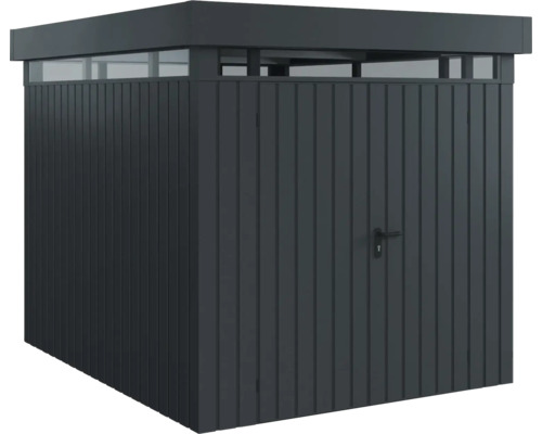 Abri de jardin en métal avec porte