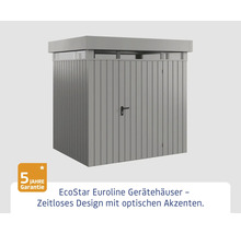 EcoStar Euroline Gerätehaus mit fünf Jahren Garantie