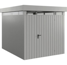 Armoire de jardin en métal avec porte et imposte