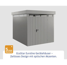 Abri de jardin EcoStar Euroline avec cinq ans de garantie