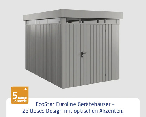EcoStar Euroline Gerätehaus mit Tür