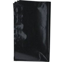 Schwarze Müllsäcke im Stapel