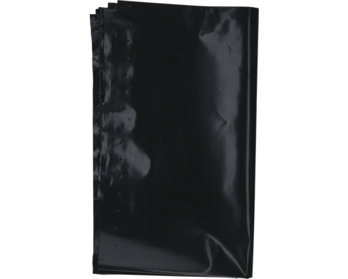 Schwarze Müllsäcke im Stapel