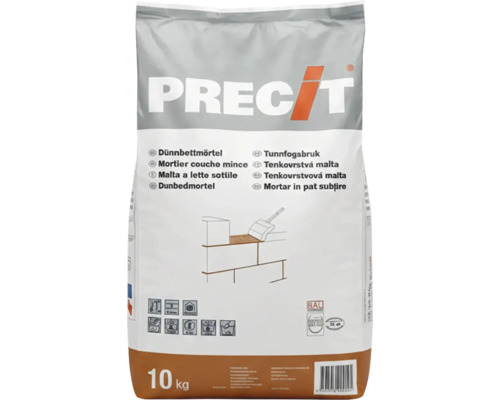 Emballage mortier en couche mince 10 kg