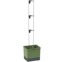 Jardinière avec support d'escalade pour le jardin