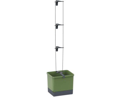 Jardinière avec support d'escalade pour le jardin