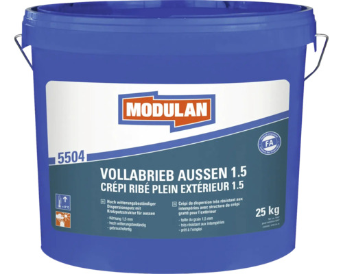 Eimer mit Fassadenputz für Aussenbereich