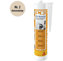 PCI Nanosil elastischer Fugendichtstoff in Bahamabeige für den Innen- und Außenbereich