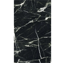 Motif en marbre noir avec veines blanches