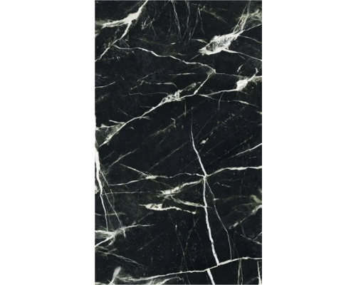 Motif en marbre noir avec veines blanches