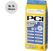 PCI Nanofug variabler Flexfugenmörtel für alle Fugenbreiten und keramischen Beläge in Silbergrau