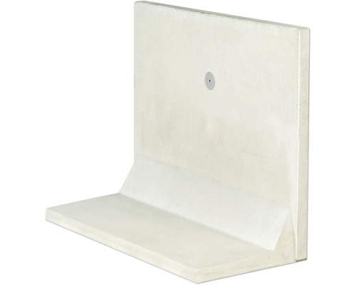 Mur de soutènement en béton en forme de L