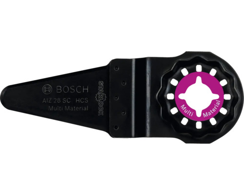 Bosch Starlock Fugenschneider AIZ 28 SC aus Kohlenstoffstahl für Multifunktionswerkzeug geeignet für verschiedene Materialien.