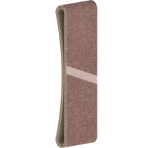 Paillasson avec motif structuré et rayure discrète