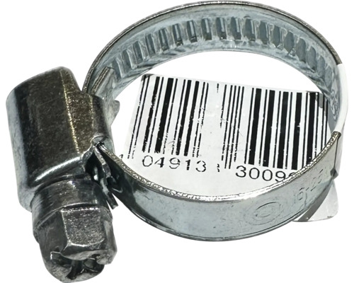 Collier de serrage métallique avec vis