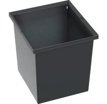 Poubelle grise pour meubles de cuisine