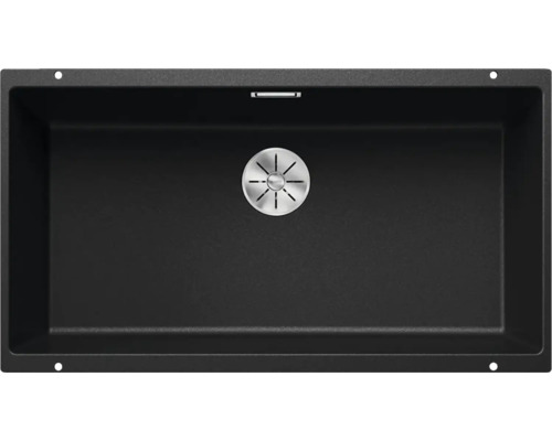 Schwarzes Küchenspülbecken