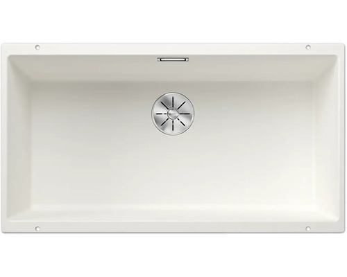 Spülbecken aus Verbundwerkstoff mit Ablaufgarnitur