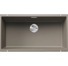 Spülbecken aus Verbundwerkstoff mit Ablaufgarnitur